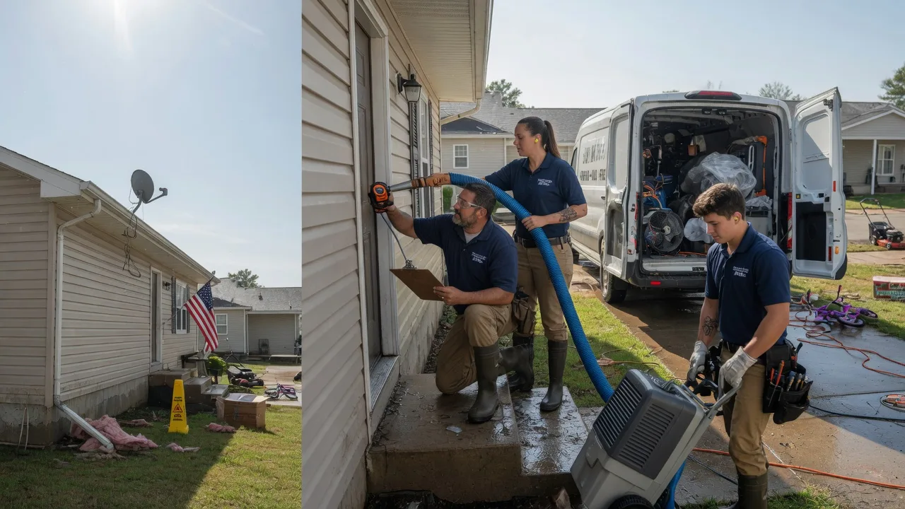 Ceiling Water Damage Restoration in Edgemoor, SC near me